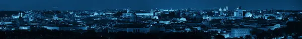 Wgląd nocy skyline Rome — Zdjęcie stockowe