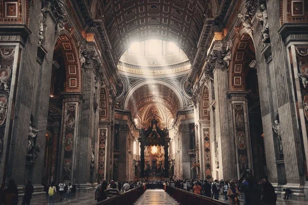 Basílica de San Pedro interior — Foto de Stock