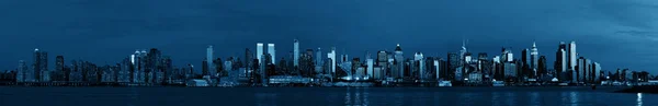 Skyline di Manhattan centro città — Foto Stock