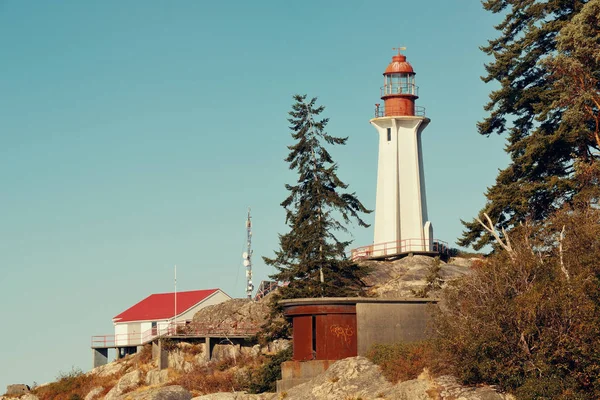 De vuurtoren van Point Atkinson — Stockfoto