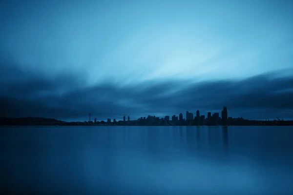 Vista sullo skyline di Seattle — Foto Stock