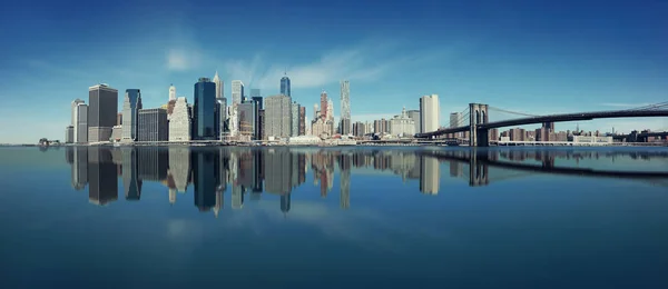 Centro de Manhattan Skyline —  Fotos de Stock