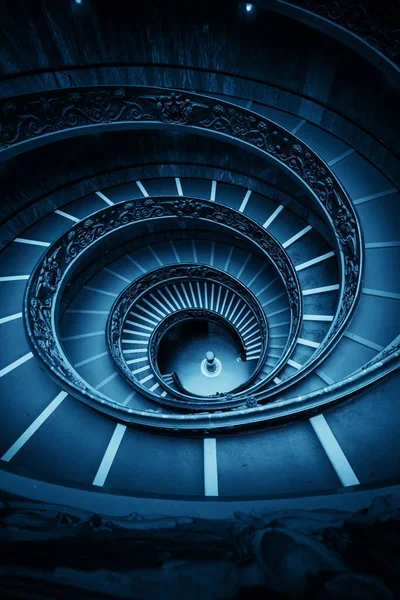 Spiral staircase in museum — Stock Photo, Image