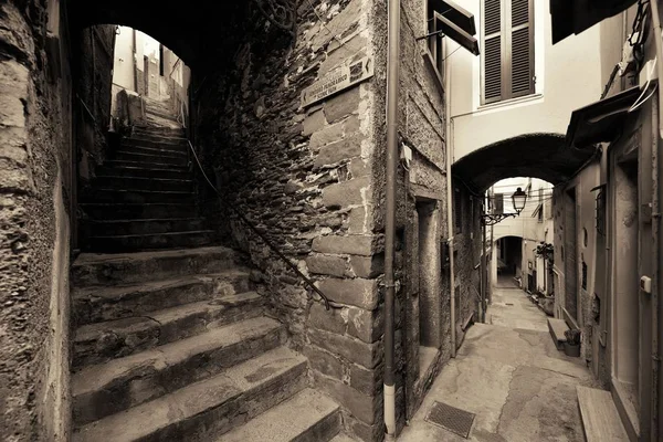 Riomaggiore steeg in Cinque Terre — Stockfoto