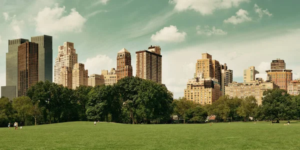 Central Park na wiosnę, Nowy Jork — Zdjęcie stockowe