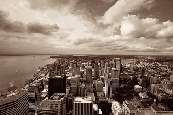 На даху готелю panorama Сіетлі — стокове фото