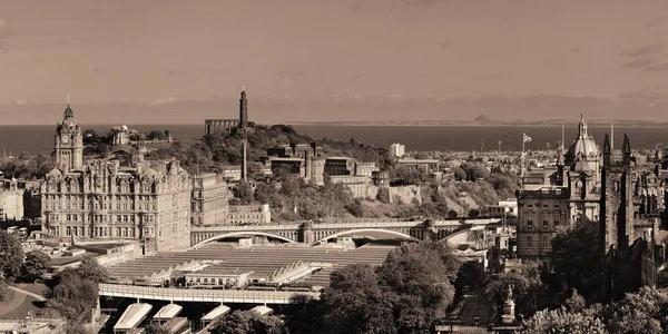 Υπέροχη θέα της πόλης Εδιμβούργο — Φωτογραφία Αρχείου