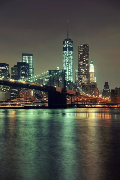 Downtown Manhattan stedelijke weergave — Stockfoto