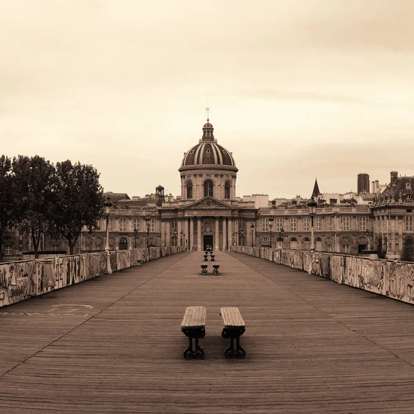 Pont des Arts στο Παρίσι — Φωτογραφία Αρχείου