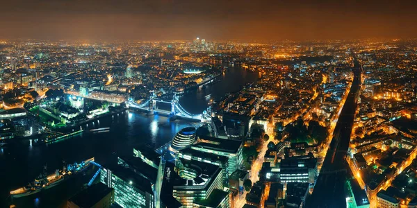 Лондонський міський архітектура уночі — стокове фото