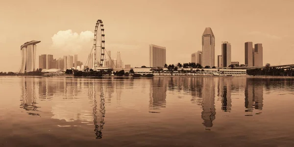 Vista skyline Singapore — Foto Stock