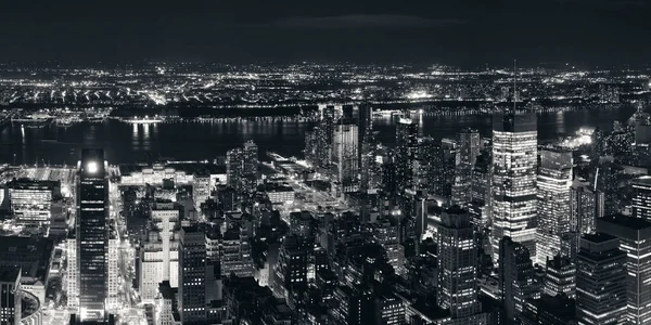 New York City 's nachts — Stockfoto