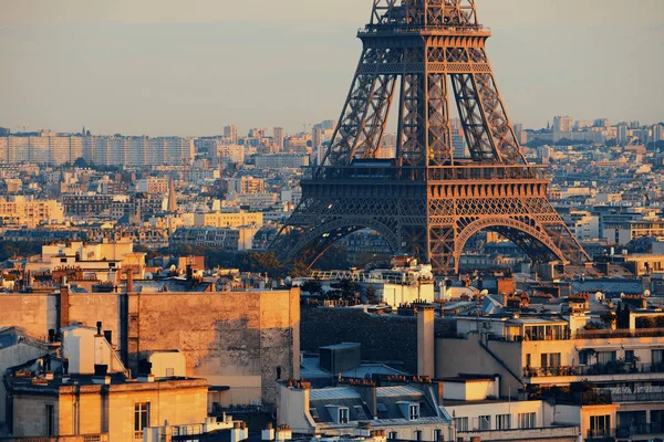 Vista para o telhado de Paris — Fotografia de Stock