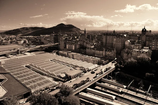 Vista de la azotea de Edimburgo — Foto de Stock