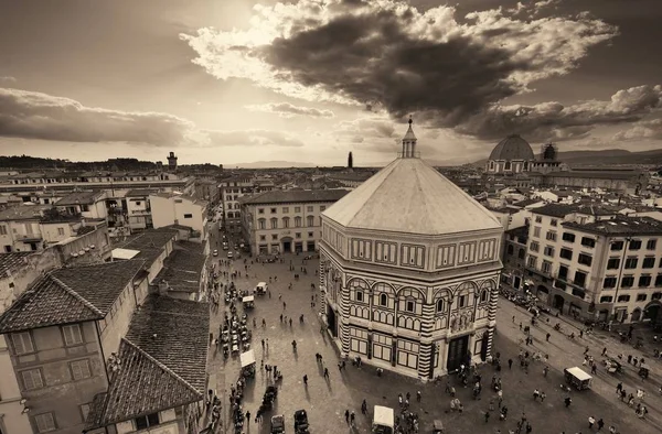 Piazza del Duomo vista a la azotea — Foto de Stock