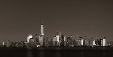 New York Şehri Geceleri gökyüzü