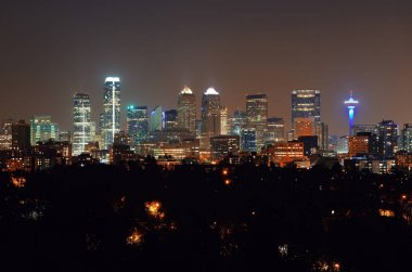 Calgary Downtown geceleri