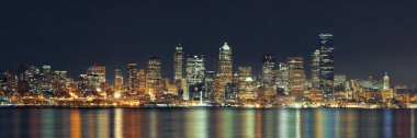 Seattle city skyline view  clipart