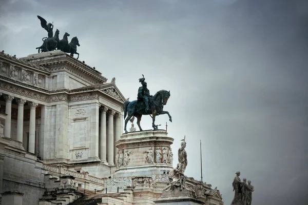 Nationales Denkmal für Viktor Emanuel II — Stockfoto