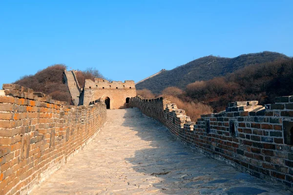 Great Wall in morning — Stock Photo, Image