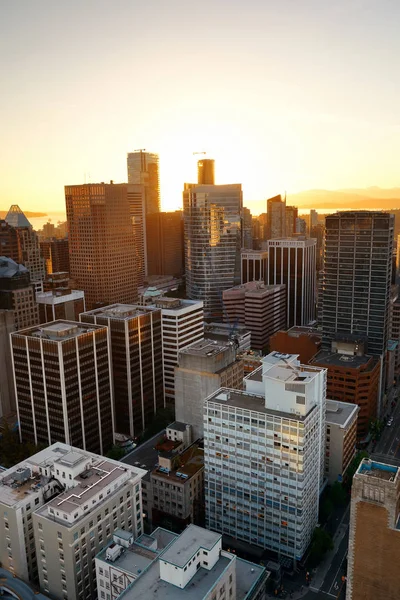 Vista para o telhado de Vancouver — Fotografia de Stock