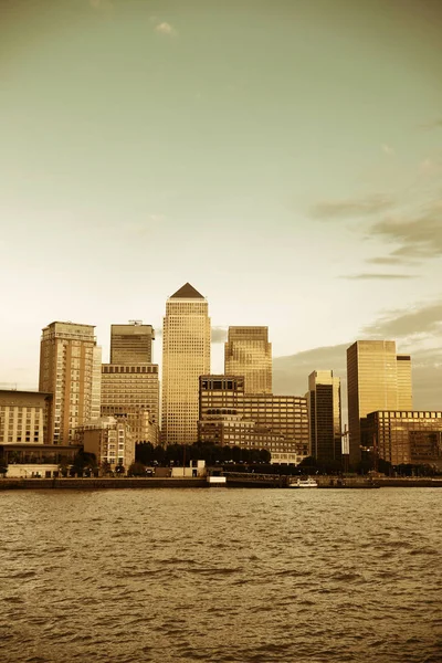 Cais canário de Londres — Fotografia de Stock