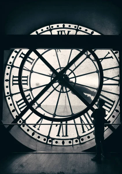 Clock Tower in Paris — Stock Photo, Image