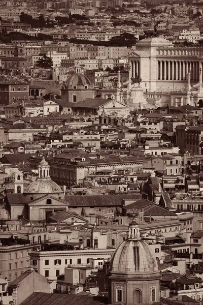 Rome city panoramautsikt — Stockfoto