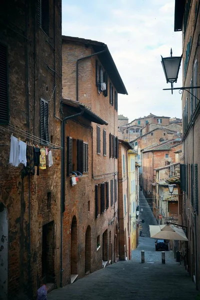 Siena vista de calle — Foto de Stock