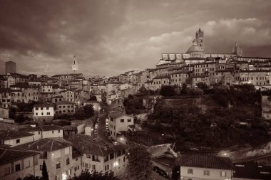 Siena manzarası görünümü