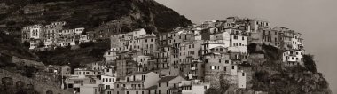 Cinque Terre 'deki Manarola binaları 