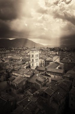Lucca şehir manzarası