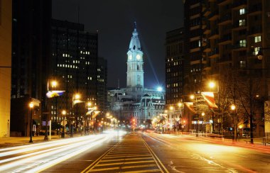 Philadelphia street gece