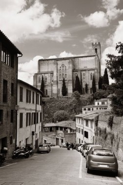 Siena sokak görünümü