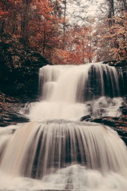 Park sonbahar şelaleler
