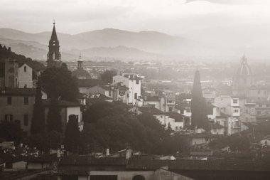 Floransa manzarası görünümü 