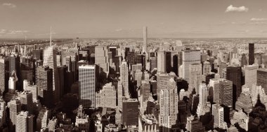 New York City şehir merkezi ufuk çizgisi