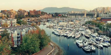 Vancouver liman görünüm 