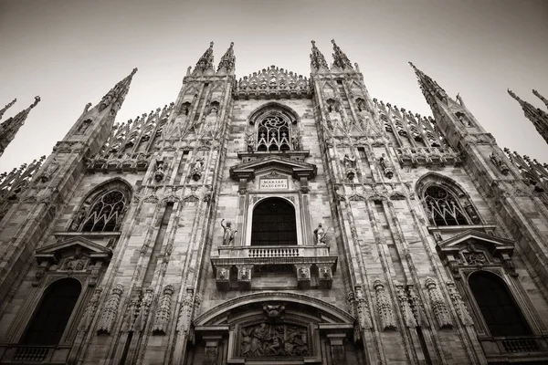 Milan katedrála closeup — Stock fotografie