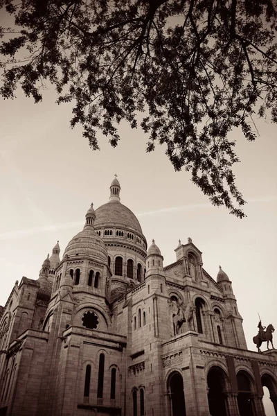 在巴黎圣心大教堂大教堂 — 图库照片