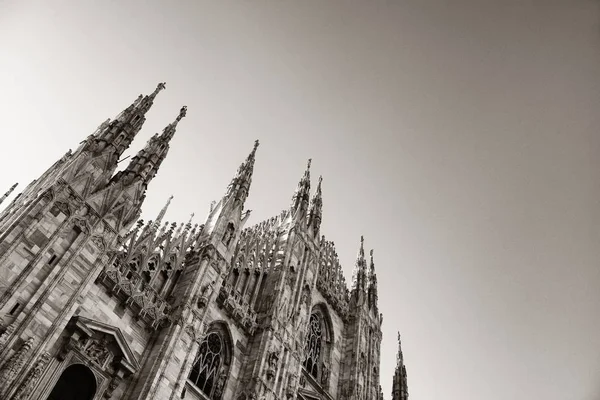 Catedral de Milão na Itália — Fotografia de Stock