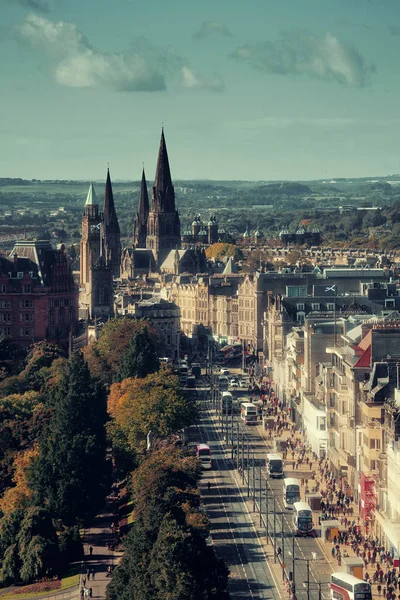 Vista de la azotea de Edimburgo —  Fotos de Stock