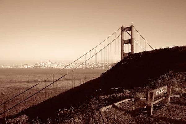 Golden Gate Bridge em São Francisco — Fotografia de Stock