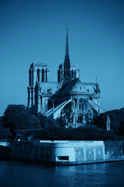 Paris cu râul Sena — Fotografie, imagine de stoc