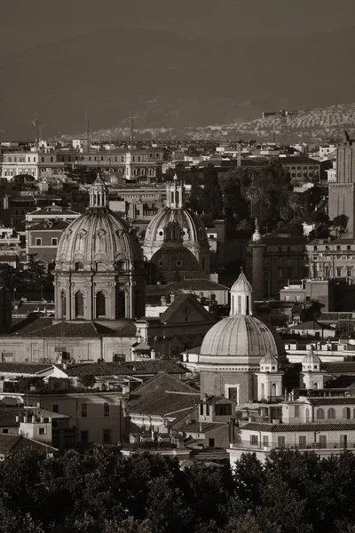Roma vista sul tetto — Foto Stock