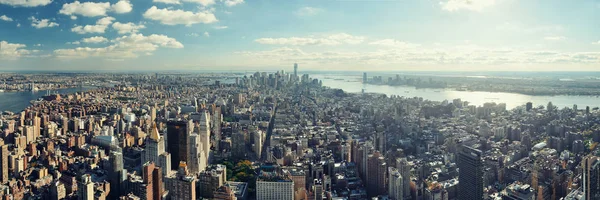 Вид на Нью-Йорк — стоковое фото