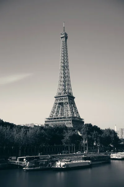 París con el río Sena — Foto de Stock