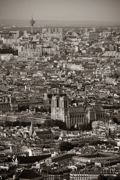 Paris vue sur le toit — Photo