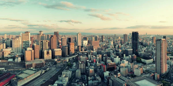 大阪を一望 — ストック写真
