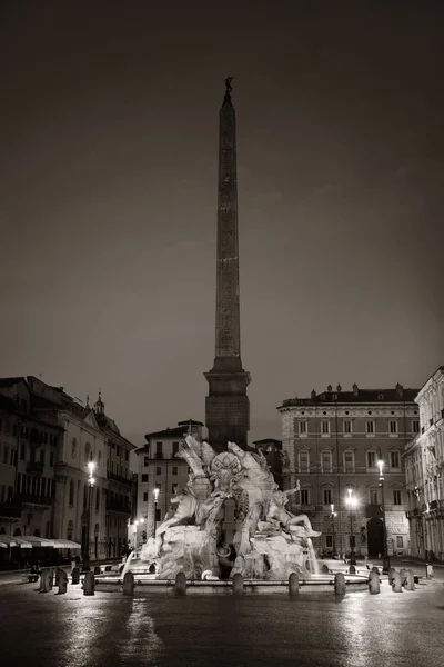 Piazza Navona v Římě — Stock fotografie